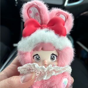 Nommi Baby Sweetheart Bunny Strawberry Cream